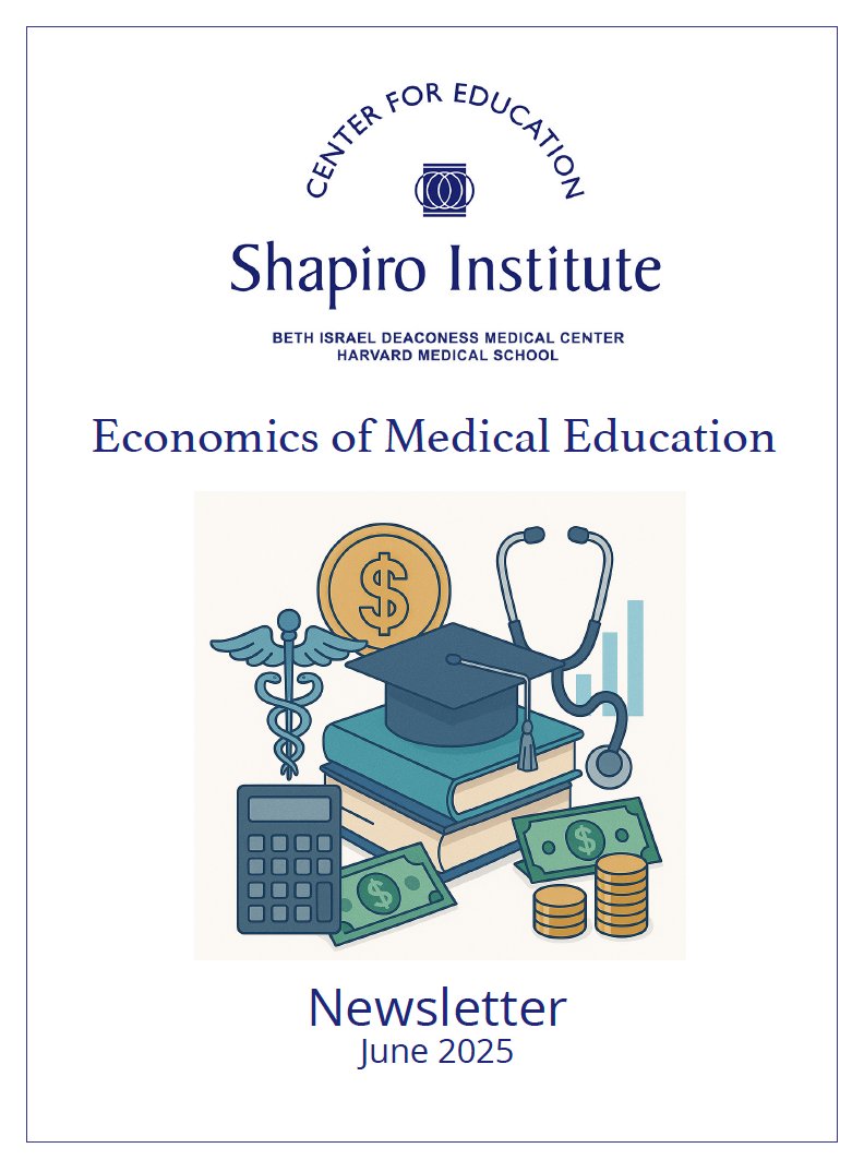 BIDMC_Education's tweet image. 📰 Check out the June Newsletter from the Shapiro Institute! This issue dives into the Economics of Medical Education, highlights #MedEdWeek, and features updates on AI, teaching awards, and more!
🔗 Read it here: biturl.top/3M3ENv
#MedicalEducation #BIDMC #HMS #MedTwitter