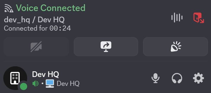 discord_dev_hq's tweet image. 🚀 Disconnect Icon Change

Discord will probably change the icon to leave the voice channel. You can see the new icon in the screenshot. 

What do you think of the new symbol? Write it in the comments. 🗨️

#Discord #Experiment #DiscordChanges #DevHQ
