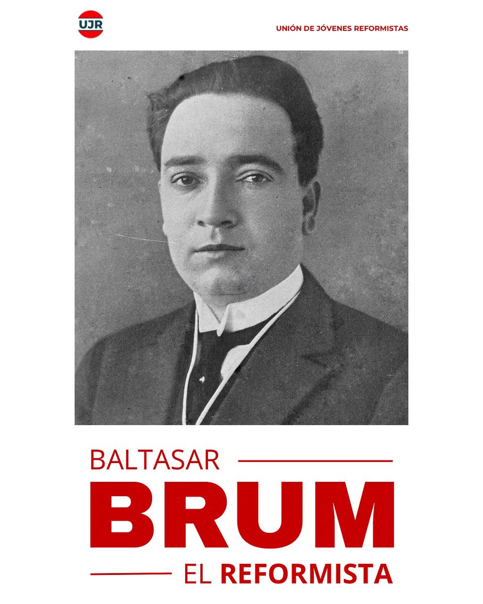 Hoy celebramos el natalicio de Baltasar Brum, símbolo fundamental de compromiso republicano y reformista. 

Brum fue abogado, periodista, diplomático y Presidente de la República durante un período decisivo de transformaciones políticas y sociales. (+)
