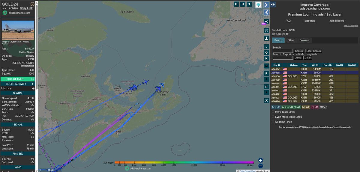 Seems like there is a few F 22 in tow...On their way to Jordan