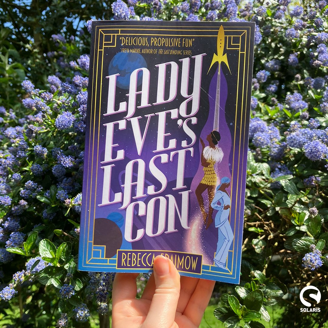 Solaris Books (@solarisbooks) on Twitter photo 💗🚀Your perfect #prideread, sapphic SciFi rom-com LADY EVE'S LAST CON by Rebecca Fraimow!
One of <a href="/nytimes/">The New York Times</a>' Best Romance Novels of 2024
"Ingenious, heart-warming and hilarious" <a href="/zenaldehyde/">Zen Cho</a>
"Delicious, propulsive fun." <a href="/freyamarske/">Freya Marske</a>
Buy now: geni.us/5unVd 💗🚀Your perfect #prideread, sapphic SciFi rom-com LADY EVE'S LAST CON by Rebecca Fraimow!
One of <a href="/nytimes/">The New York Times</a>' Best Romance Novels of 2024
"Ingenious, heart-warming and hilarious" <a href="/zenaldehyde/">Zen Cho</a>
"Delicious, propulsive fun." <a href="/freyamarske/">Freya Marske</a>
Buy now: geni.us/5unVd