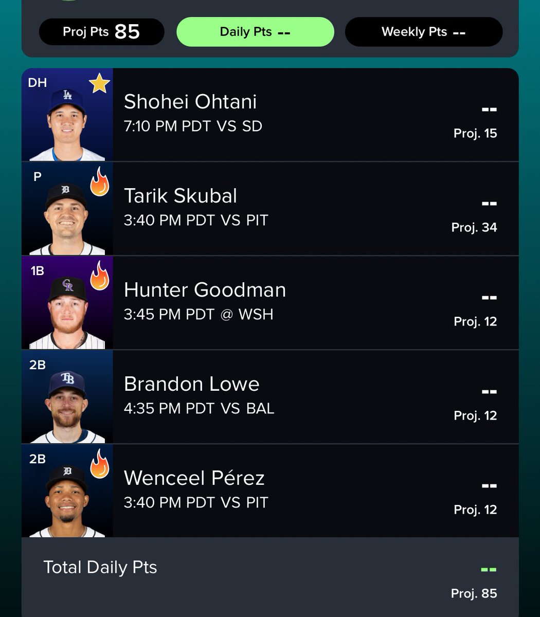 SteakSays's tweet image. MLB #Spinball 
Hyped for Ohtani and Skubal