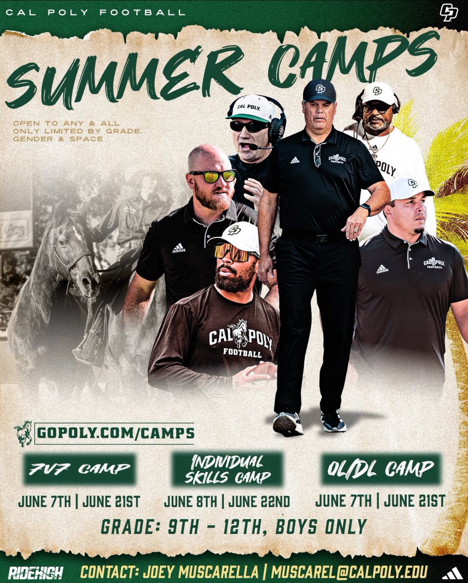 Looking forward to competing and showcasing my skills this weekend! <a href="/calpolyfootball/">Cal Poly Football</a> <a href="/WPlemons/">Will Plemons</a> <a href="/joshletuli/">Josh Letuligasenoa</a> <a href="/CoachKevinClune/">Kevin Clune</a> <a href="/MattChauvin19/">Matt Chauvin</a> @coach_pow <a href="/JacksonMoore247/">Jackson Moore</a>