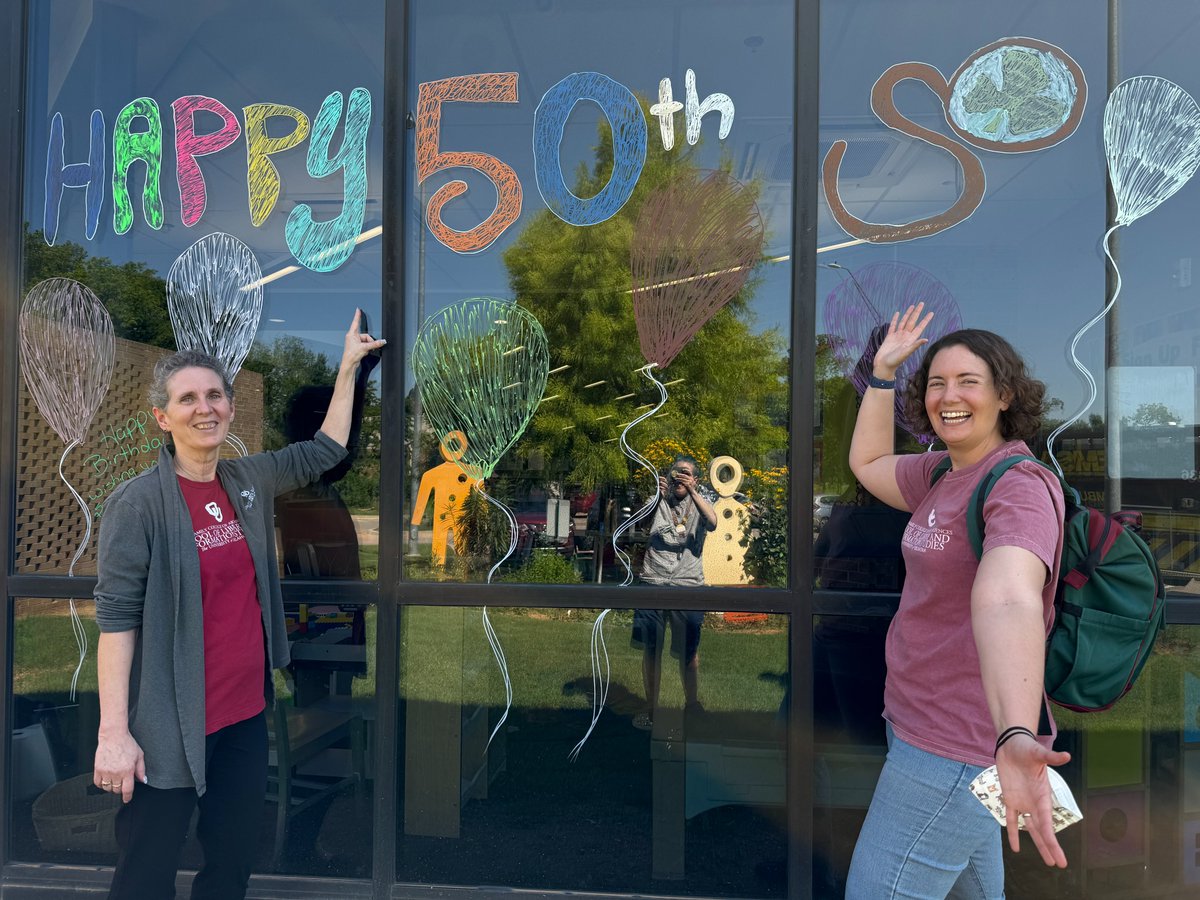We had a wonderful time joining other community partners in celebrating the 50th Anniversary at Southern Oaks Library in the <a href="/MetroLibraryOK/">MetroLibraryOK</a> System this week! It was great to see our alumni in action and meet many members of the community they serve.