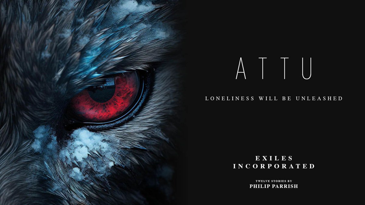 On the Aleutian island of Attu, a lady is inspired by the fur of a mythical creature to endure a life of cruelty and isolation. #ExilesIncorporated is on sale from SATURDAY 21 JUNE. tinyurl.com/exilesinc #books #BookTwitter #booklover #author #fiction #shortstories #writing