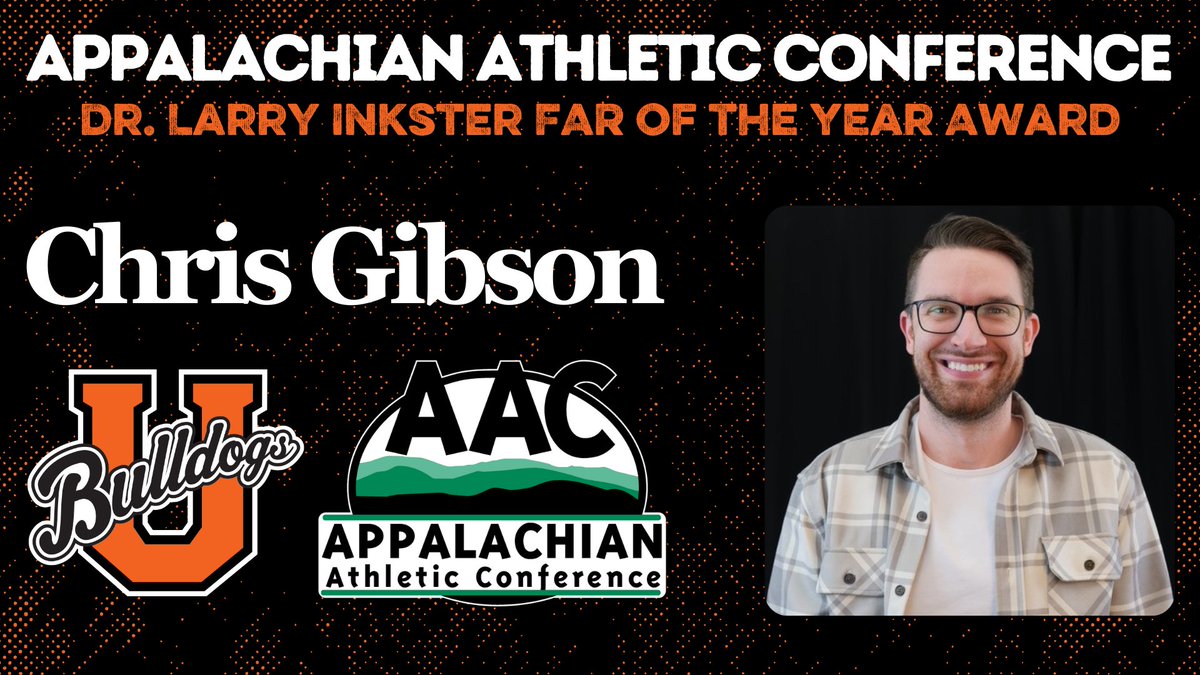 #RepTheU (@unionbulldogs) on Twitter photo UCU’s Chris Gibson has been named the Dr. Larry Inkster Faculty Athletic Representative of the Year by the AAC!
Dr. Inkster was Gibson's predecessor at Union. Gibson describes Dr. Inkster as a mentor.
#RepTheU | #TheRightWayToPlay
➡️➡️➡️ bit.ly/3HOxq3e UCU’s Chris Gibson has been named the Dr. Larry Inkster Faculty Athletic Representative of the Year by the AAC!
Dr. Inkster was Gibson's predecessor at Union. Gibson describes Dr. Inkster as a mentor.
#RepTheU | #TheRightWayToPlay
➡️➡️➡️ bit.ly/3HOxq3e