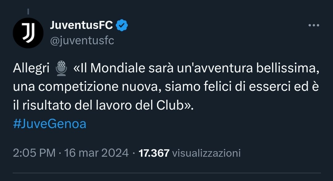 Hater Parisi (@zizuuuuu_) on Twitter photo a poche ore dall'esordio della Juventus al Mondiale per club ci tenevo a ricordare una cosa
CI CREDEVA IL COGLIONAZZO <a href="/macs/">Matthias Spiess</a> a poche ore dall'esordio della Juventus al Mondiale per club ci tenevo a ricordare una cosa
CI CREDEVA IL COGLIONAZZO <a href="/macs/">Matthias Spiess</a>