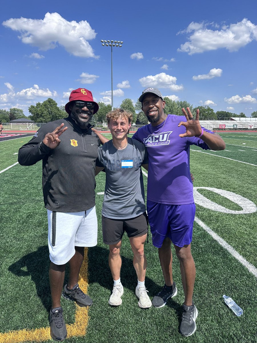 Nike Track and Field Camp, Yorkville, Illinois.