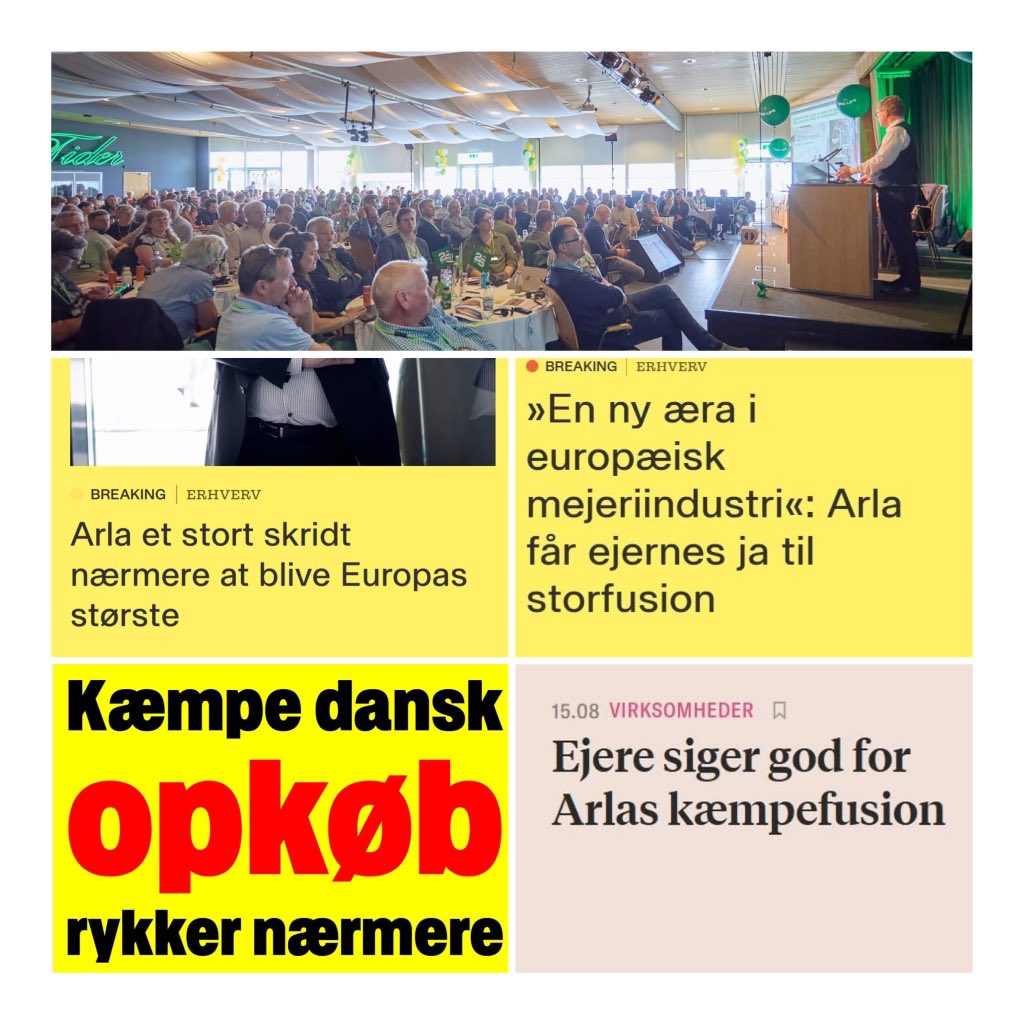 Vild og historisk dag på arbejde i dag 🐮