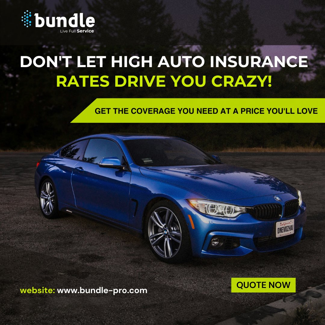 bundleonline360's tweet photo. 🚙💰 Don't let high auto insurance rates drive you crazy! Get the coverage you need at a price you'll love.

For more details:
website: https://t.co/3bZbzj7va4

#CheapAutoInsurance #SaveMore #CarInsurance #SmartSavings #insurance #lifeinsurance #insuranceagent #insurancebroker https://t.co/dmX6vVuGzp
