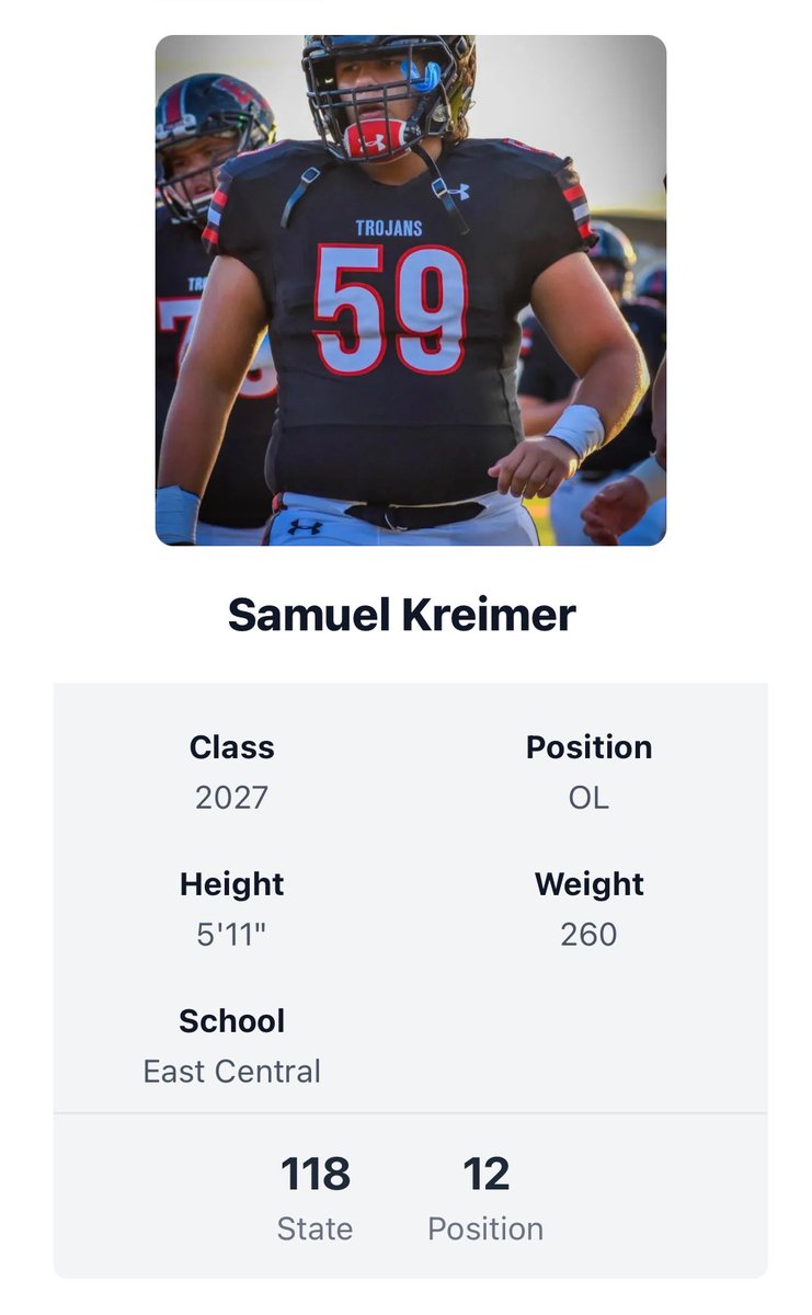 Samuel Kreimer (@kreimersamuel) on Twitter photo Prep RedZone ranking update!! <a href="/PrepRedzoneIN/">Prep Redzone Indiana</a> <a href="/Indyrecruit_/">IndyRecruit</a> <a href="/IndyWeOutHere/">IndyWeOutHere ‼️</a> <a href="/EastCentralFB/">East Central Football</a> Prep RedZone ranking update!! <a href="/PrepRedzoneIN/">Prep Redzone Indiana</a> <a href="/Indyrecruit_/">IndyRecruit</a> <a href="/IndyWeOutHere/">IndyWeOutHere ‼️</a> <a href="/EastCentralFB/">East Central Football</a>
