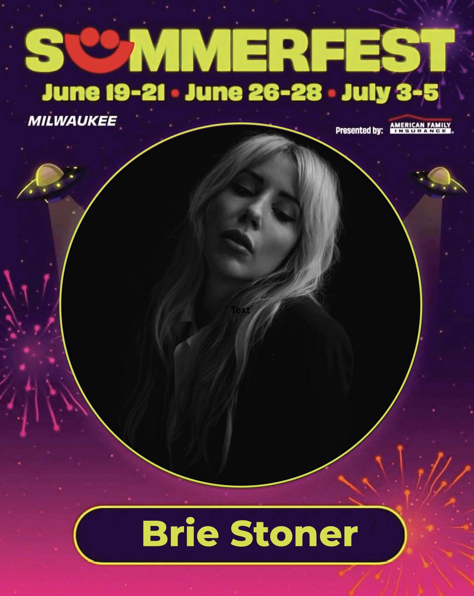 Milwaukee <a href="/Summerfest/">Summerfest</a> see you Saturday June 21 @ 2PM. have you bought your tickets yet? #summerfest #festivalseason store.summerfest.com/2025-summerfes…