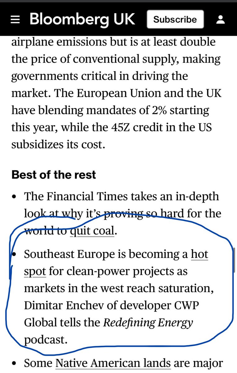 Redef_Energy's tweet image. Ep183 quoted in Bloomberg! Very chic!
See below for links!