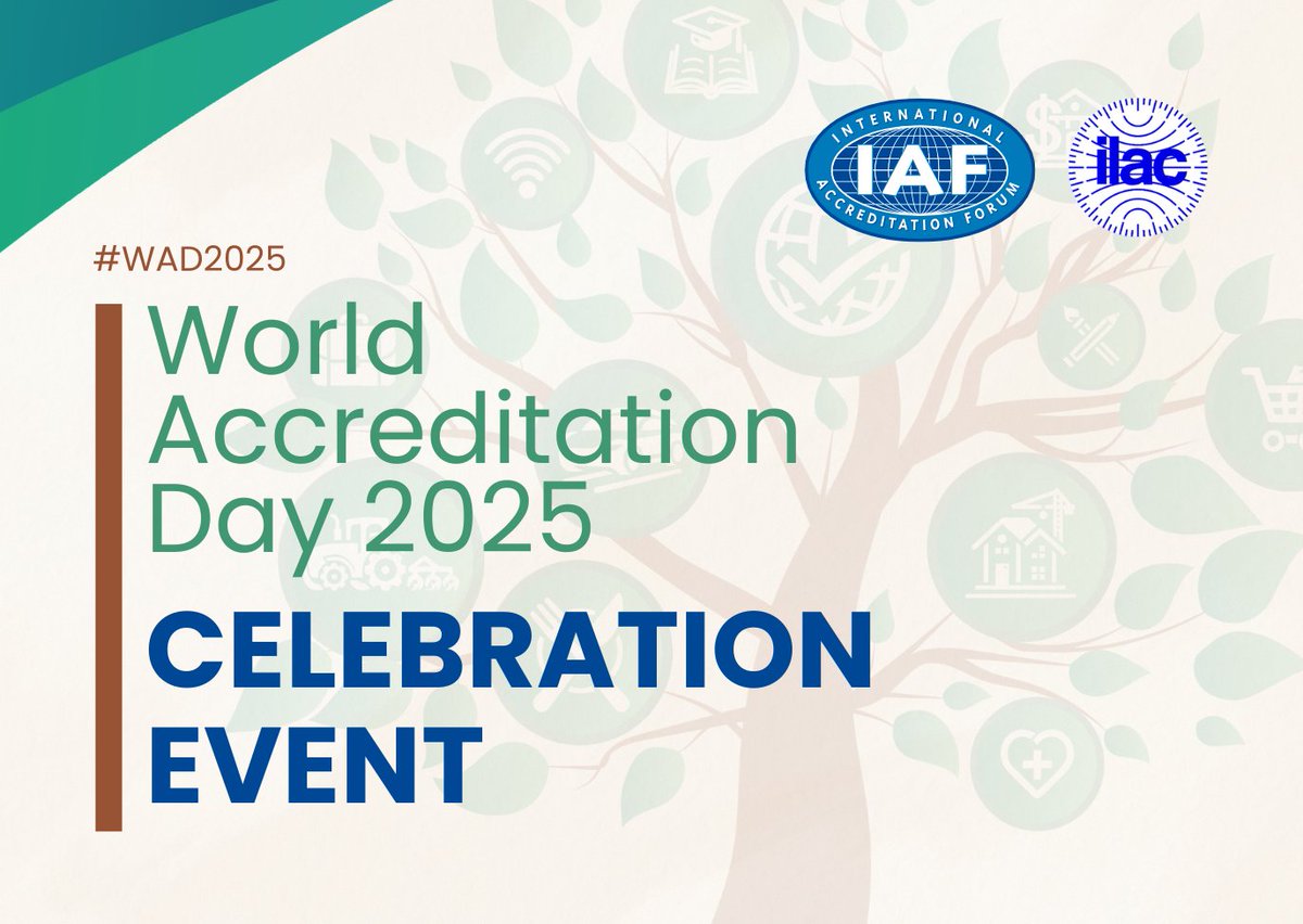 Did you miss the #WAD2025 live event? Don't worry!
You can still catch all the insights on how accreditation empowers and supports Small and Medium Enterprises (SMEs) by watching the full event recording at the link below.
➡️youtu.be/gcRQDSt35Qs?fe…