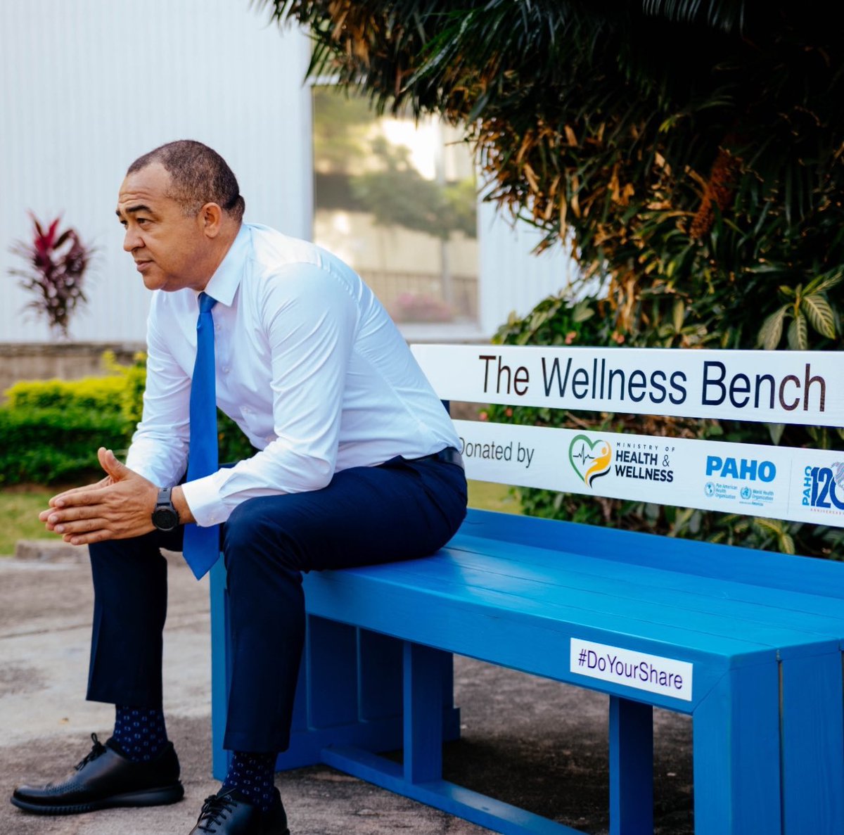 Health Minister seeing the updates from KFC Island wide: