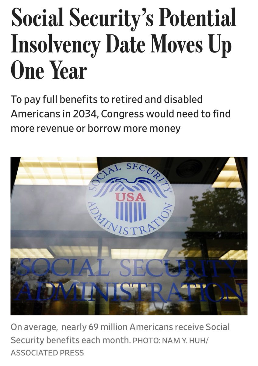 Social Security actually meets the definition of a Ponzi Scheme to a tee.

Massive reform is needed, or else no one will get benefits.