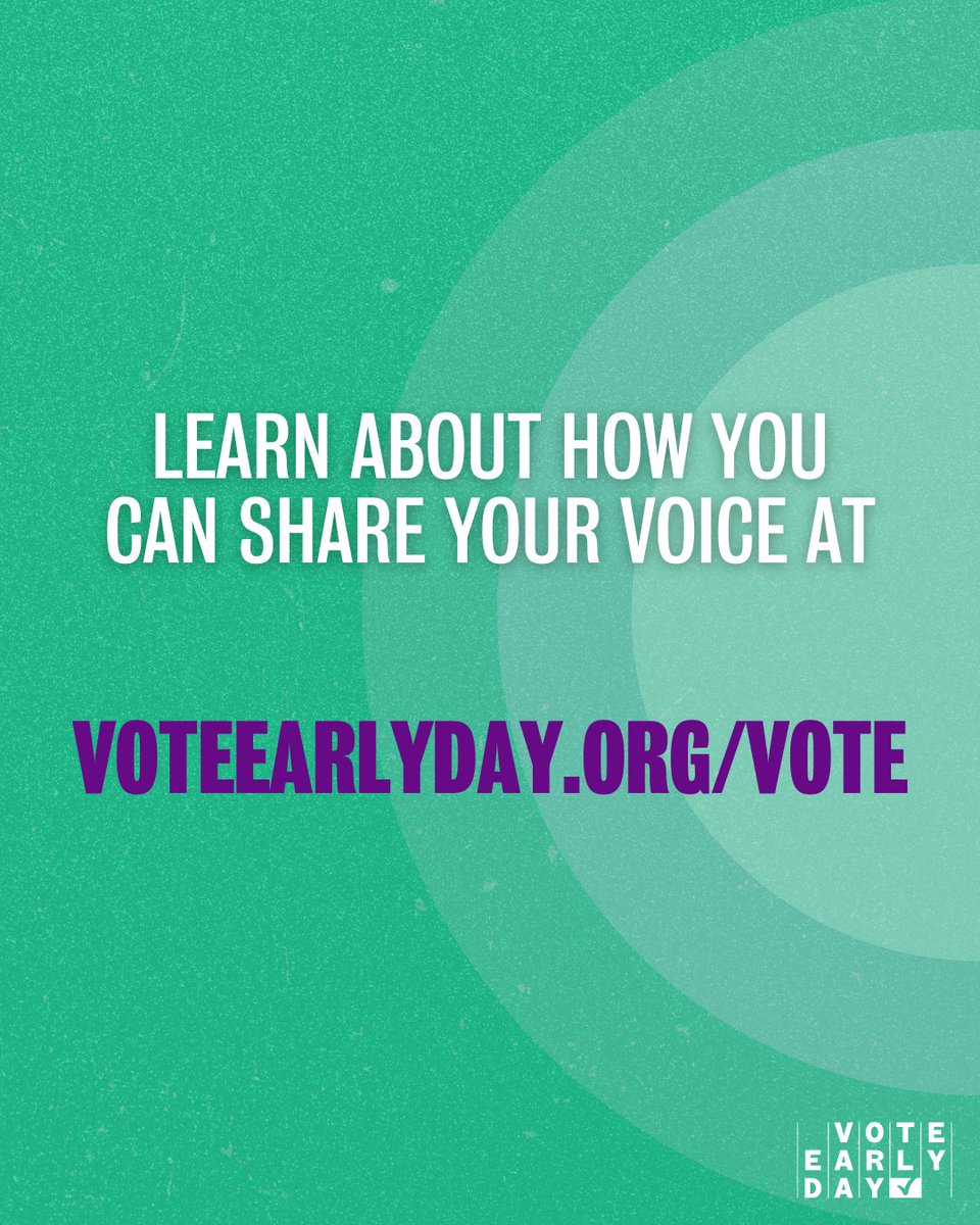 #Arizona Voters - you can now #voteearly for Congressional District 7's Special Primary Election! 🗳️
⁠
Learn more about how you can vote early by visiting voteearlyday.org/vote! 🔗

#elections #voting #AZ #ArizonaElection #CivicEngagement #EarlyVoting