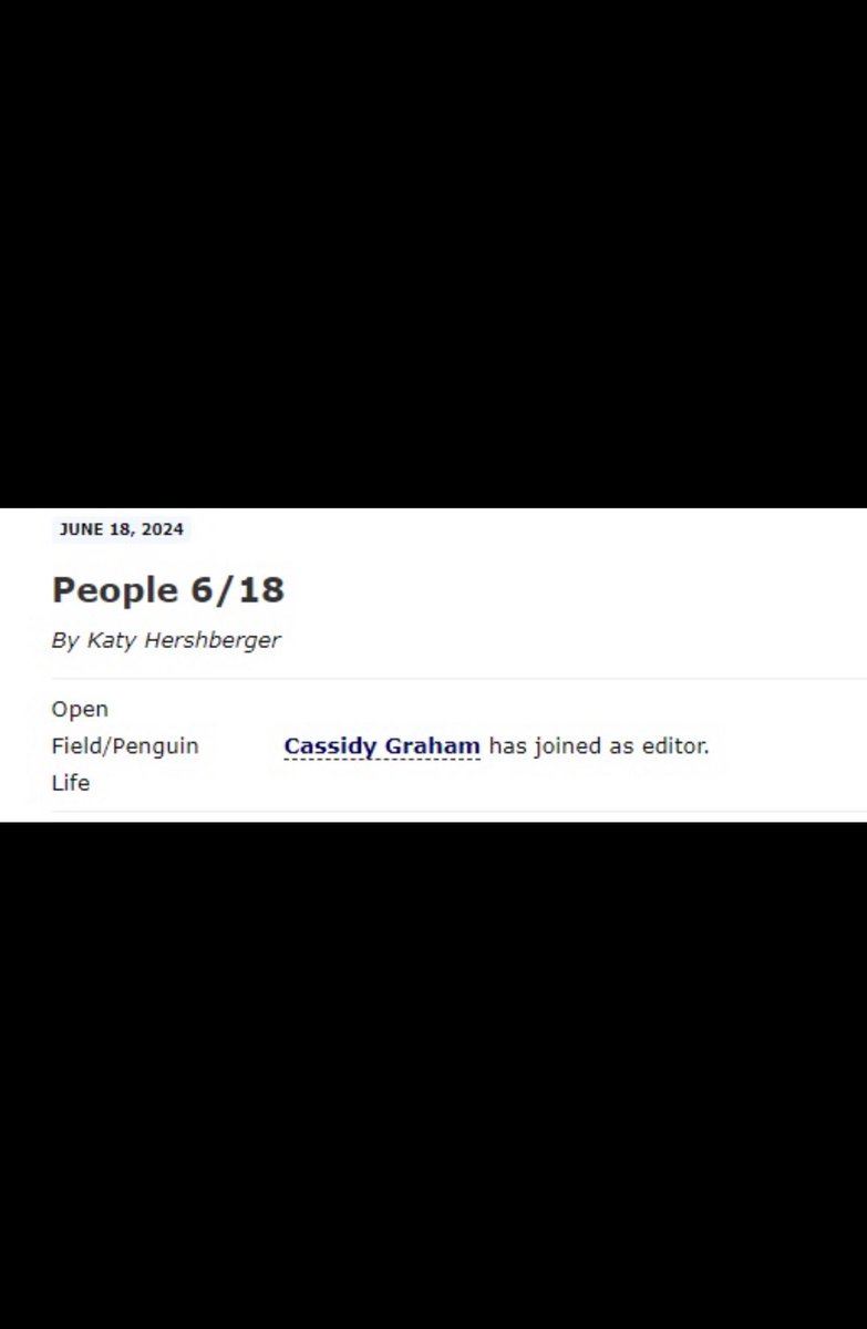 cassidymgraham's tweet image. Today is my 1-year anniversary at The Open Field and Penguin Life! I’ve enjoyed every second of it, and am so grateful to work with such amazing colleagues, and to edit books that are putting a net good into the world. Here’s to another year of reading well and living well ✨☀️📖