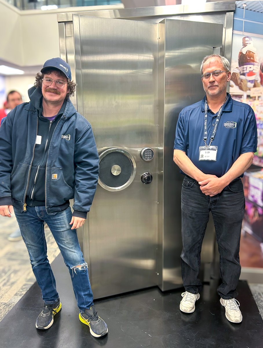 BLMSecurity's tweet image. Mike and Mark attended SAVTA (Safe and Vault Technicians Associations) as a way to further their education and advance their careers in the world of Safes and Vaults.
-
#assuredsecuritymn #safesandvaults #safetechnician #SAVTA #vaults #onestopshop #peaceofmind