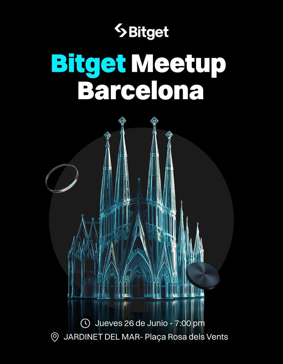 🇪🇸 ATENCIÓN BARCELONA 🇪🇸

Se acerca el SUPER MEETUP de Bitget🥳

No pierdas esta oportunidad ÚNICA de conocer a los LÍDERES regionales de Bitget

👉Cupos limitados: lu.ma/bineah69

No es un evento cualquiera, es un SUPER EVENTO

📍Ubicación TOP frente al mar
🔗