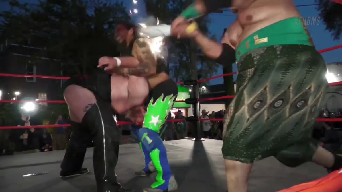 Literary King of the Deathmatch John Dinsdale (@johndeathman) on Twitter photo Deathmatch Digest 124 lives as we head to <a href="/flophouseAF/">FLOPHOUSE WRESTLING</a> for a double-bill of death. We're looking at a monster clash between The Tough Broad & an Assassin & a 3-way trip to The Red Light District. It was raunchy fun, full of ultraviolence.
Read free here: patreon.com/posts/deathmatโฆ Deathmatch Digest 124 lives as we head to <a href="/flophouseAF/">FLOPHOUSE WRESTLING</a> for a double-bill of death. We're looking at a monster clash between The Tough Broad & an Assassin & a 3-way trip to The Red Light District. It was raunchy fun, full of ultraviolence.
Read free here: patreon.com/posts/deathmatโฆ
