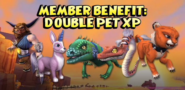 Now that's a trick! 🦎

Now through Sunday, June 22nd, Members get double the pet experience from training and snacks. What are you waiting for? pirate101.com/free_game/memb… #Pirate101