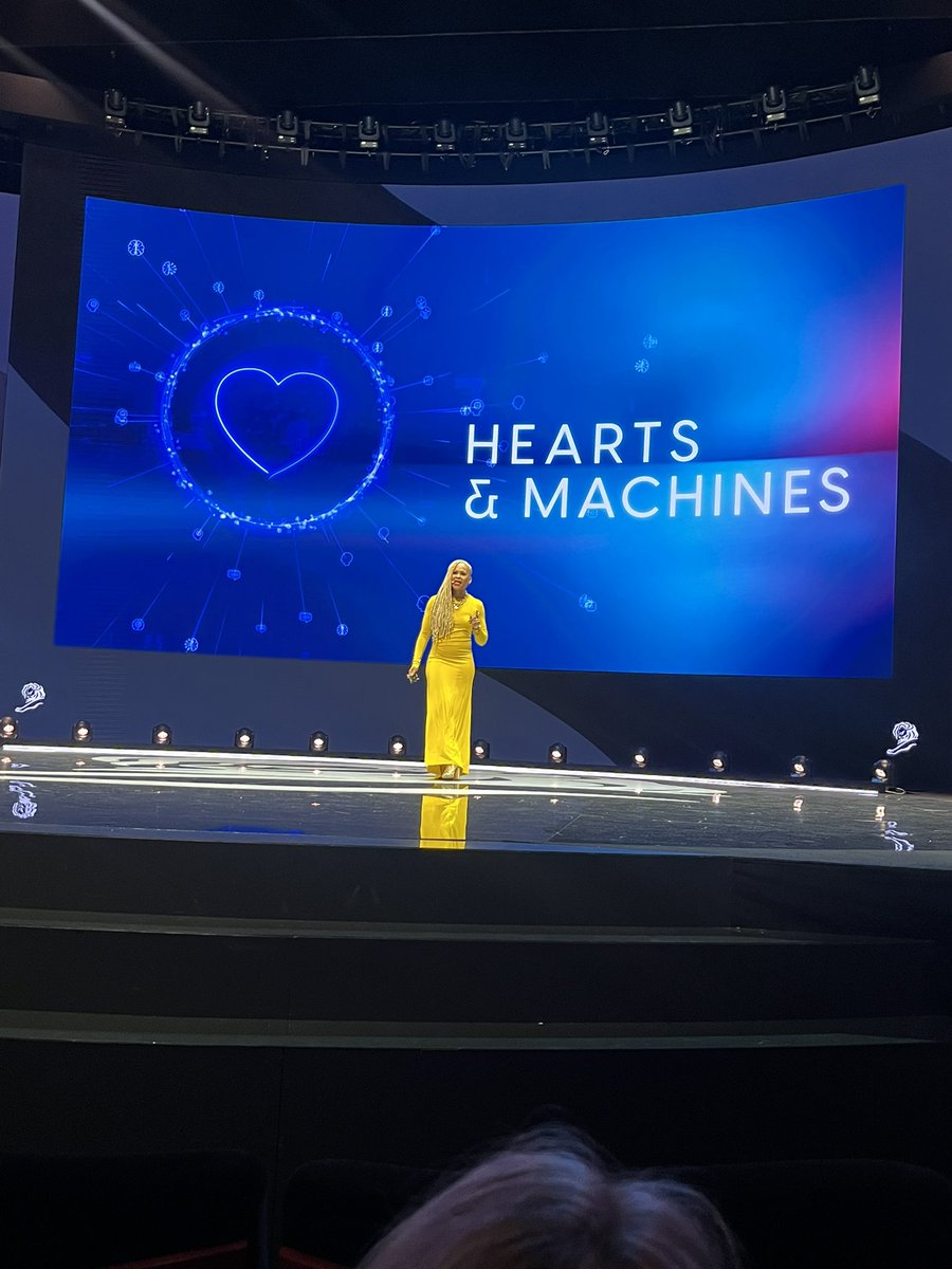 meerasc's tweet photo. @Unilever goes Sassy @Cannes_Lions #CannesLions2025 with @EsiEggleston telling us why the 5 aspects of Science, Aesthetics, Sensorial, Shared by others and Young spirited add up to the sass of the new model of engagement https://t.co/C40AYLmvB1