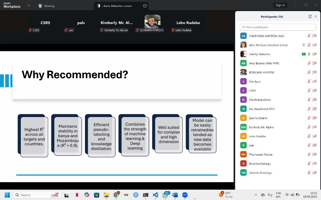 ✅ ETIQUET Project at HE2AT Centre Webinar! 🌍 Showcasing innovative spatial data science approach for high-resolution environmental exposure surfaces across Africa. Huge step forward for climate &amp; health research!Thanks to organizers &amp; attendees! 🙏🏻 #HE2AT #EnvironmentalExposure