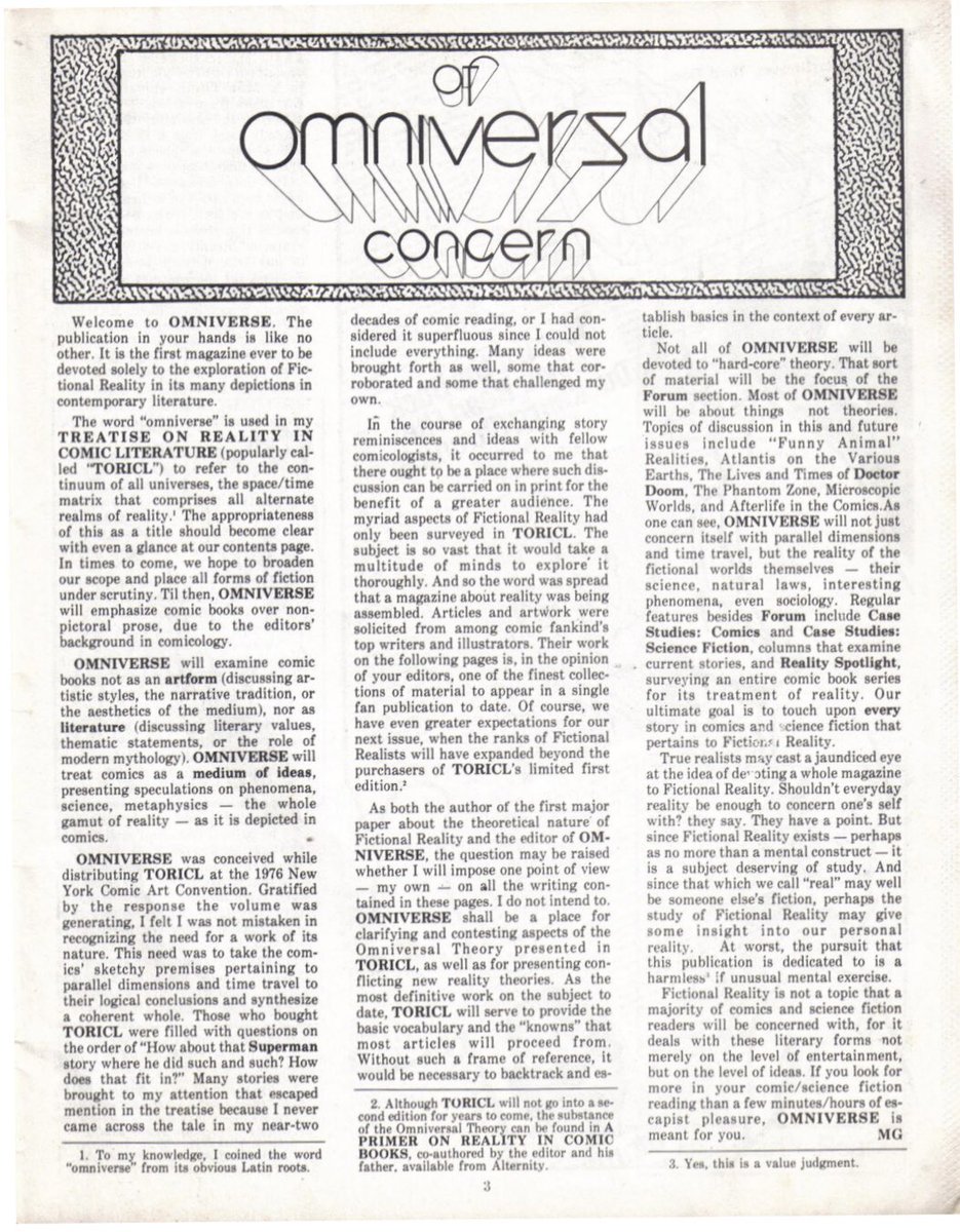TheVallyD's tweet image. …building off of his influential “Treatise On Reality In Comic Literature”, Gruenwald &amp;amp; other essayists attempted to lay a logical groundwork that would explain timeline &amp;amp; other inconsistencies in the comic stories. Why are there multiple Flashes? Why does Mickey  Mouse have