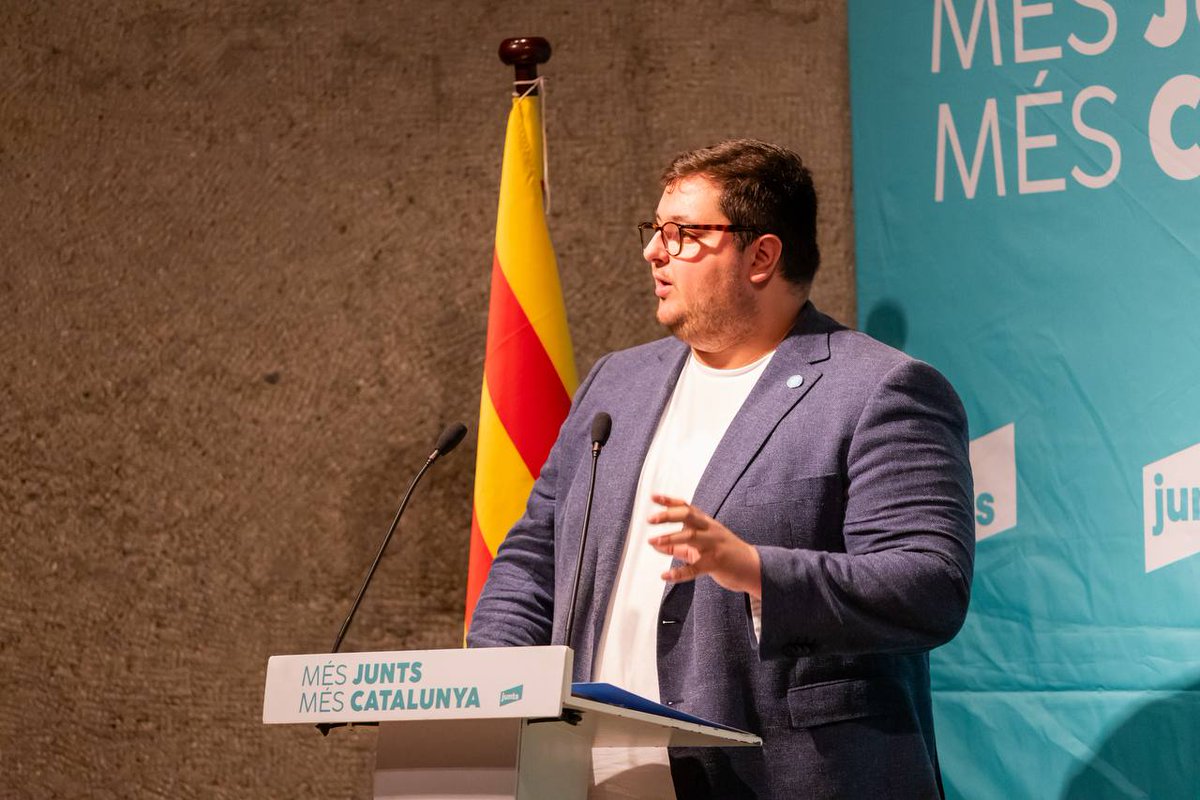 🗣 Secretari general de la <a href="/JNCatalunya/">Joventut Nacionalista de Catalunya</a>, <a href="/agusti_aleix/">Aleix Agustí</a>: “Un país que no aposta pels joves és un país sense futur. La nostra nació no es pot permetre una generació de joves desmotivats, dividits o instal·lats en la queixa. El país que estimem, la llengua que parlem i el futur que