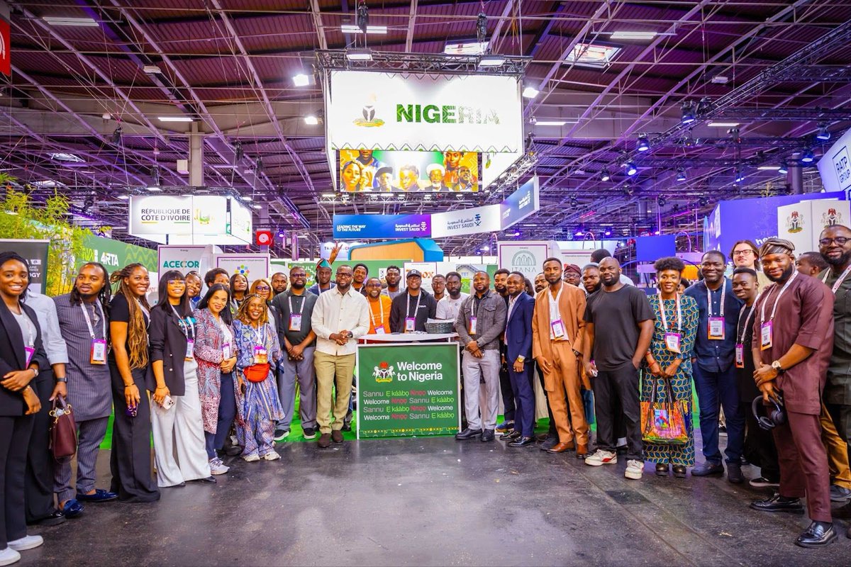 thetechosphere's tweet photo. The Digital Village Takes on Paris🇳🇬➡️��🇷
@VivaTech 2025 left us more committed than ever! Huge thanks to everyone and the Federal Ministry of Communications, Innovation &amp; Digital Economy @fmocde for championing Nigerian innovation on a global stage
#Techosphere #VivaTech2025 https://t.co/2syjqJDZit