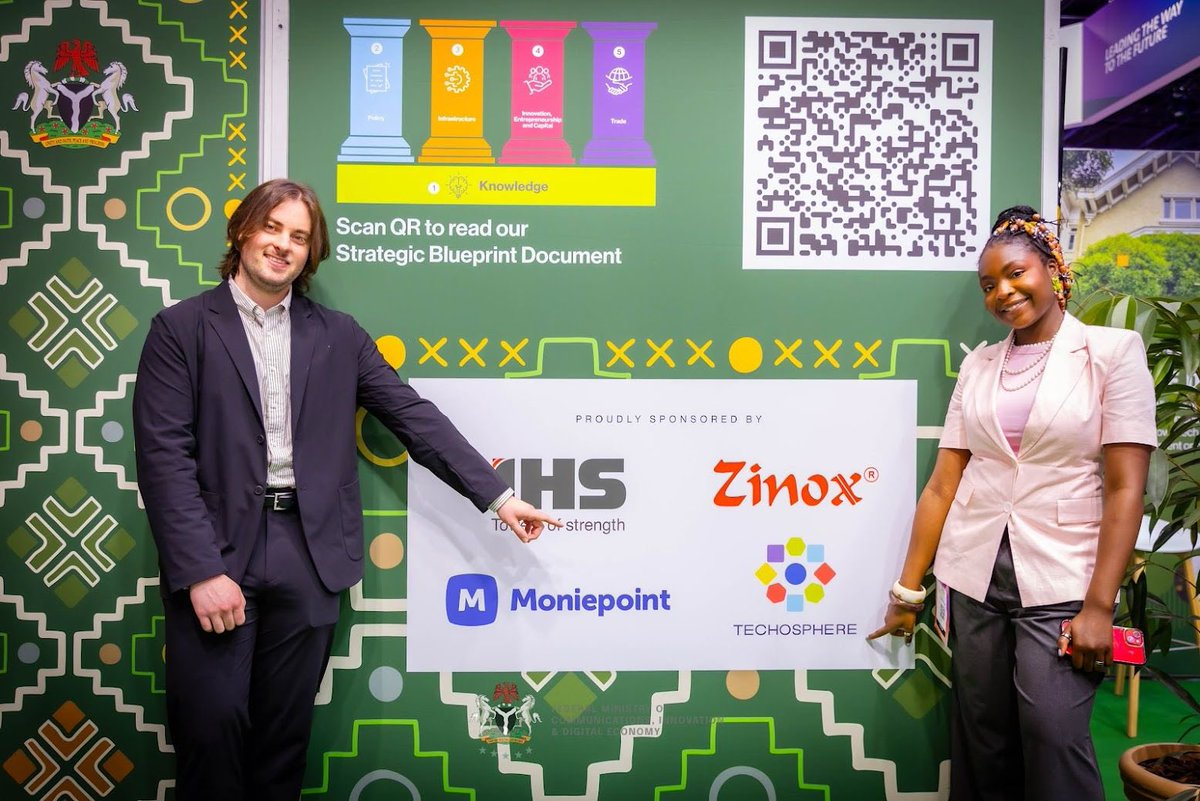 thetechosphere's tweet photo. The Digital Village Takes on Paris🇳🇬➡️��🇷
@VivaTech 2025 left us more committed than ever! Huge thanks to everyone and the Federal Ministry of Communications, Innovation &amp; Digital Economy @fmocde for championing Nigerian innovation on a global stage
#Techosphere #VivaTech2025 https://t.co/2syjqJDZit