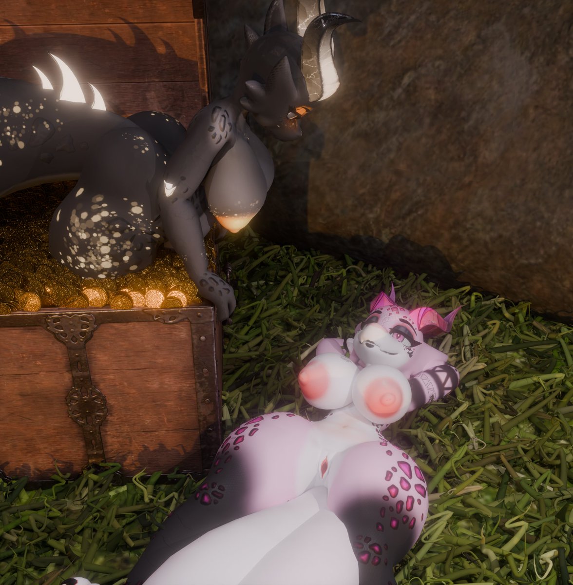 Kobold's cursed treasure~

Kobold tf made by my sweet friend <a href="/Silomamagen/">Moats</a> ~💘💘
