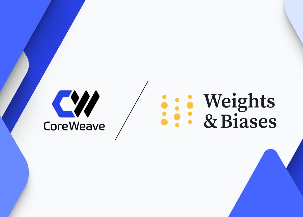 CoreWeave (@coreweave) on Twitter photo We're launching the first integrated capabilities with <a href="/weights_biases/">Weights & Biases</a>. From real-time training observability to seamless model access & live agent evaluations, AI teams can now iterate faster than ever.
hubs.ly/Q03sJGSN0 We're launching the first integrated capabilities with <a href="/weights_biases/">Weights & Biases</a>. From real-time training observability to seamless model access & live agent evaluations, AI teams can now iterate faster than ever.
hubs.ly/Q03sJGSN0