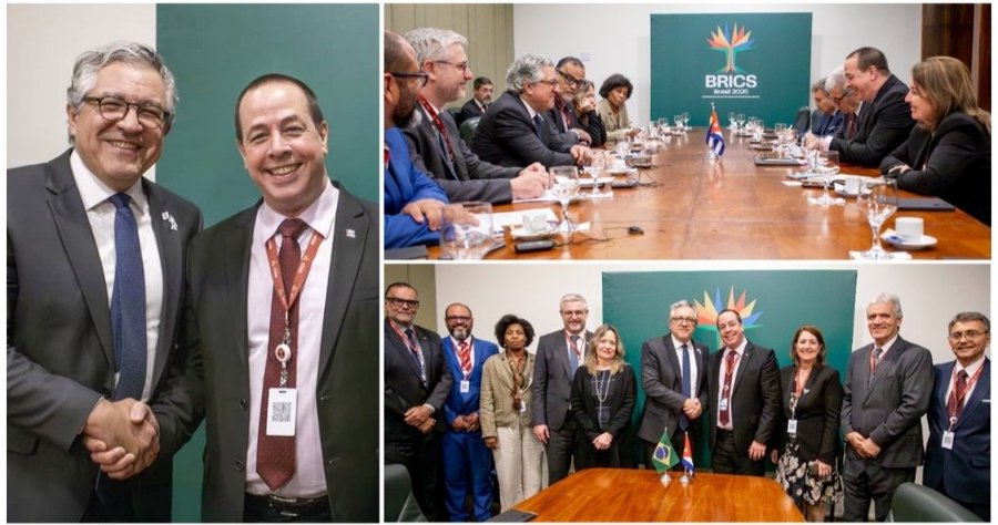 👏Reconooce ministro de #Salud de Brasil, Dr. Alexandre Padilha, al Programa Mais Médicos, que durante años se desarrolló en en el gigante suramericano con la cooperación de los profesionales cubanos🇨🇺 de la Salud y benefició a millones de personas en su país🇧🇷.

#CubaPorLaVida