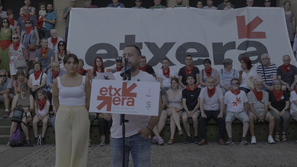 [🎦BIDEOA] Sarek eta Etxeratek kalejira eta 'Etxera Eguna' ospatuko dituzte aurtengo Sanferminetan
ahotsa.info/albisteak/sare…