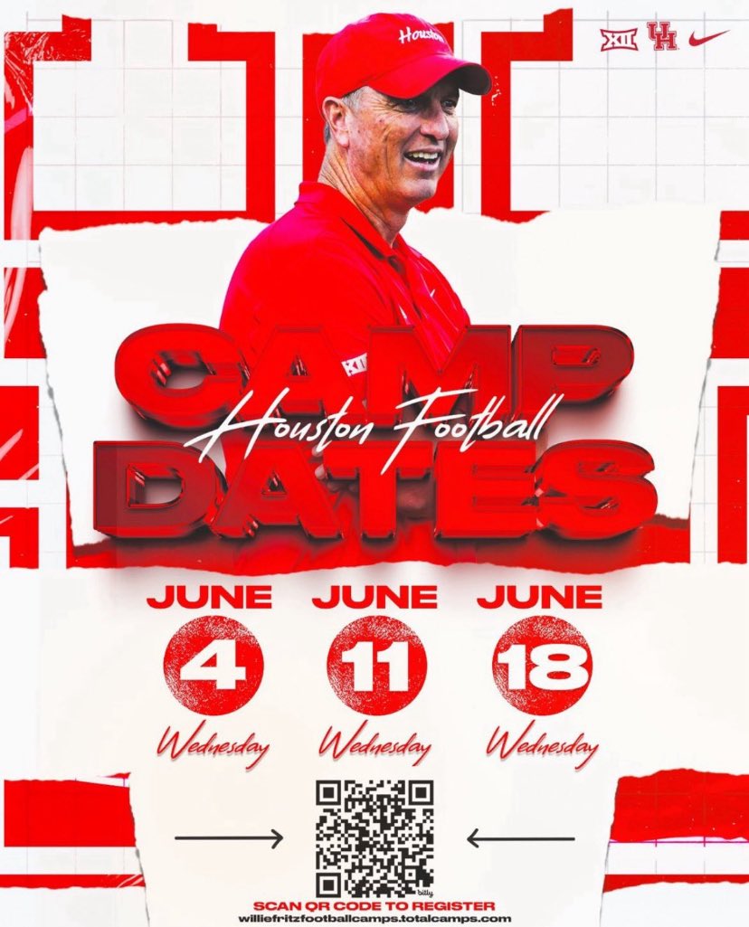 I will be attending <a href="/UHCougarFB/">Houston Football</a> today!!
<a href="/CoachWEFritz/">Coach Willie Fritz</a> <a href="/sohofootball/">TROJAN PRIDE</a> <a href="/CoachSherms/">Derrick Sherman</a> #Gocoogs