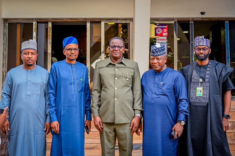 Chi 🌚 (@patrioticgee) on Twitter photo PICTORIAL: HM of State for Defence, Dr. <a href="/Bellomatawalle1/">Dr. Bello Matawalle</a> , received Senator Abdulaziz Yari in Abuja.
The closed-door meeting centered on security, development, and their shared commitment to repositioning Zamfara for progress. PICTORIAL: HM of State for Defence, Dr. <a href="/Bellomatawalle1/">Dr. Bello Matawalle</a> , received Senator Abdulaziz Yari in Abuja.
The closed-door meeting centered on security, development, and their shared commitment to repositioning Zamfara for progress.