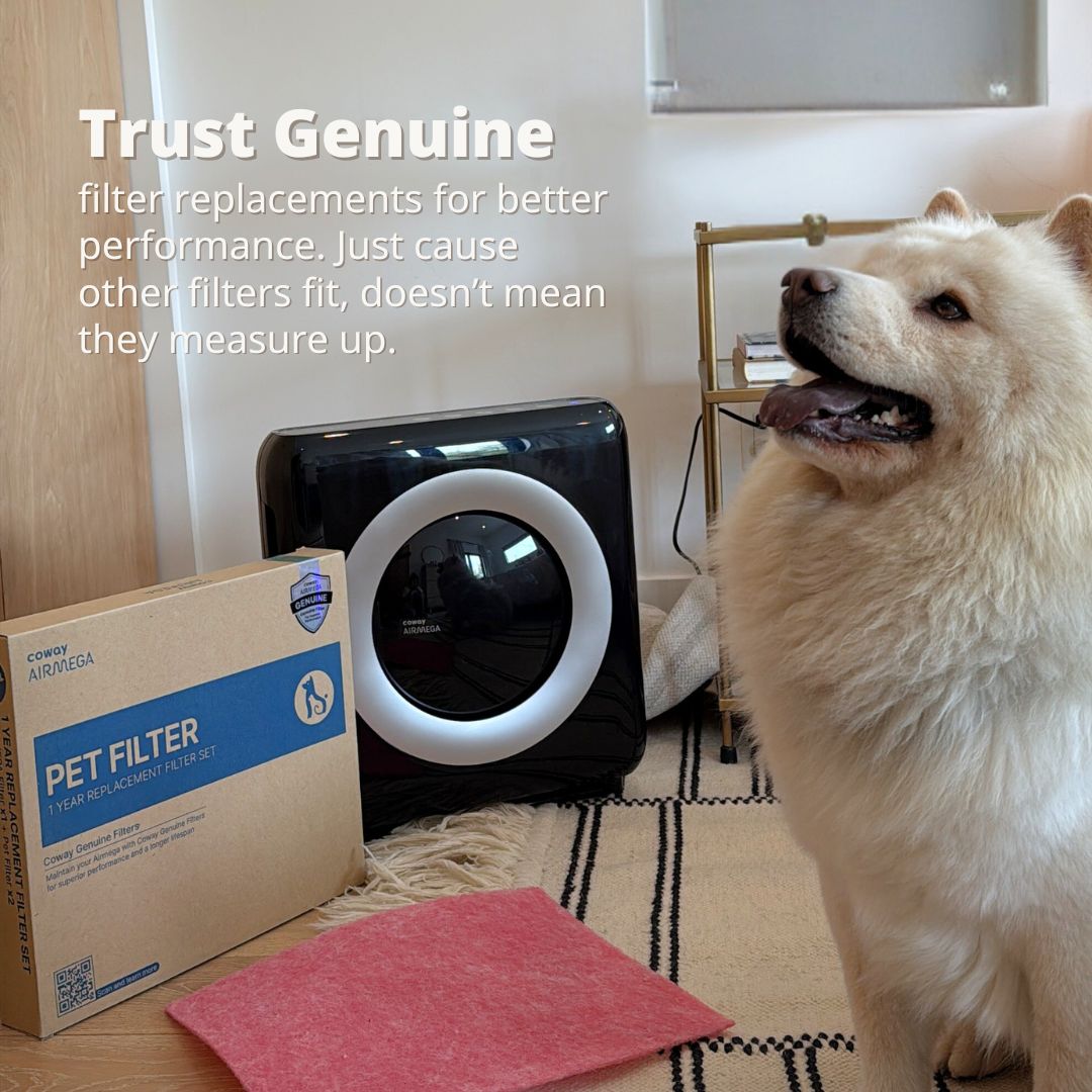 Just ’cause it fits doesn’t mean it works. Don’t get stuck with a knockoff—go with the real deal. Your air (and your lungs) will thank you.  Choose Genuine filters. Trust Coway.💨✨