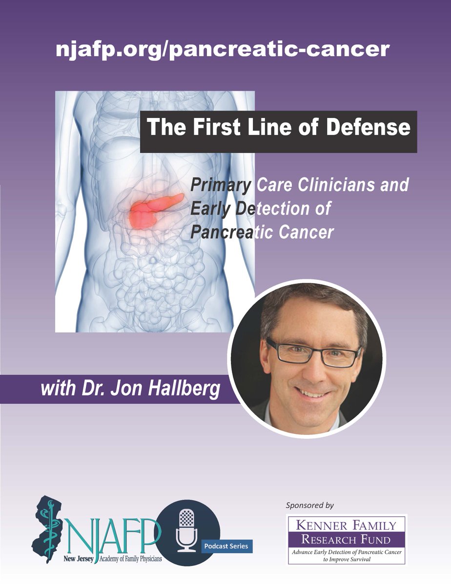 The FAFP, in partnership with the New Jersey Academy of Family Physicians (NJAFP), is offering a FREE enduring CME program, The First Line of Defense: Primary Care Clinicians and Early Detection of Pancreatic Cancer.

Please visit njafp.org/pancreatic-can… to leverage the free