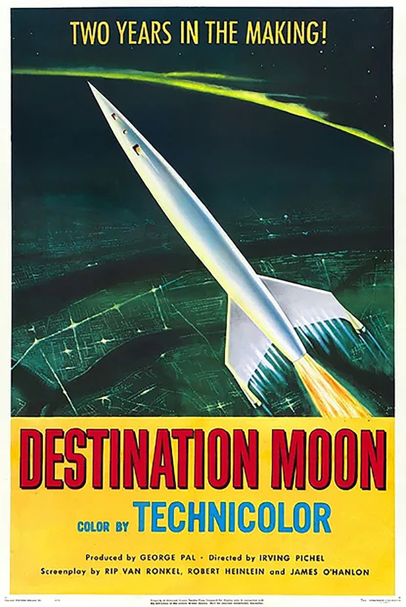 Destination Moon &amp; Rocketship X-M celebrate their 75th Anniversaries in 2025 

Forever "Joined at the Hip" Theatrically

Details: …dandblu-rayreleasereport.blogspot.com/2025/06/desina…

#sciencefiction