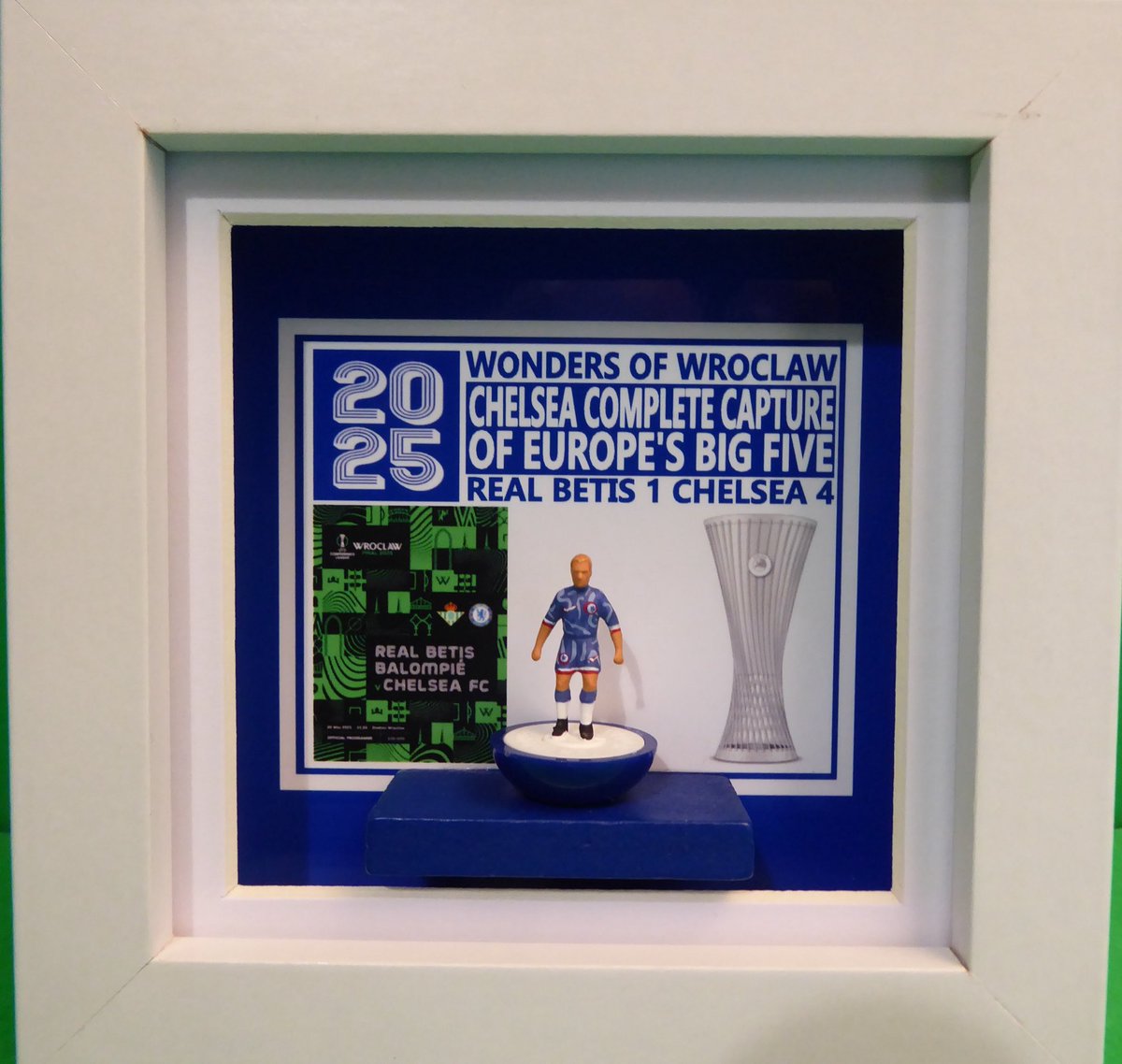 helcol123subbuteo (@helcol123subbu1) on Twitter photo No pensioners in this Chelsea FC 9 figure European Subbuteo frame. Can add the new Europa League triumph in. DM <a href="/helcol123subbu1/">helcol123subbuteo</a> to order. <a href="/Chelsea_FL/">Chelsea FC News</a> <a href="/ChelseaChadder/">Chad ⭐⭐</a> <a href="/talkchelsea/">Talk Chelsea</a> <a href="/AbsoluteChelsea/">Absolute Chelsea</a> <a href="/CFCDaily/">CFCDaily</a> <a href="/CFCBlues_com/">CFC-Blues</a> <a href="/CFCMod_/">Holy Hell</a> #chelsea #worldclubcup #transfer #cfc #blues No pensioners in this Chelsea FC 9 figure European Subbuteo frame. Can add the new Europa League triumph in. DM <a href="/helcol123subbu1/">helcol123subbuteo</a> to order. <a href="/Chelsea_FL/">Chelsea FC News</a> <a href="/ChelseaChadder/">Chad ⭐⭐</a> <a href="/talkchelsea/">Talk Chelsea</a> <a href="/AbsoluteChelsea/">Absolute Chelsea</a> <a href="/CFCDaily/">CFCDaily</a> <a href="/CFCBlues_com/">CFC-Blues</a> <a href="/CFCMod_/">Holy Hell</a> #chelsea #worldclubcup #transfer #cfc #blues