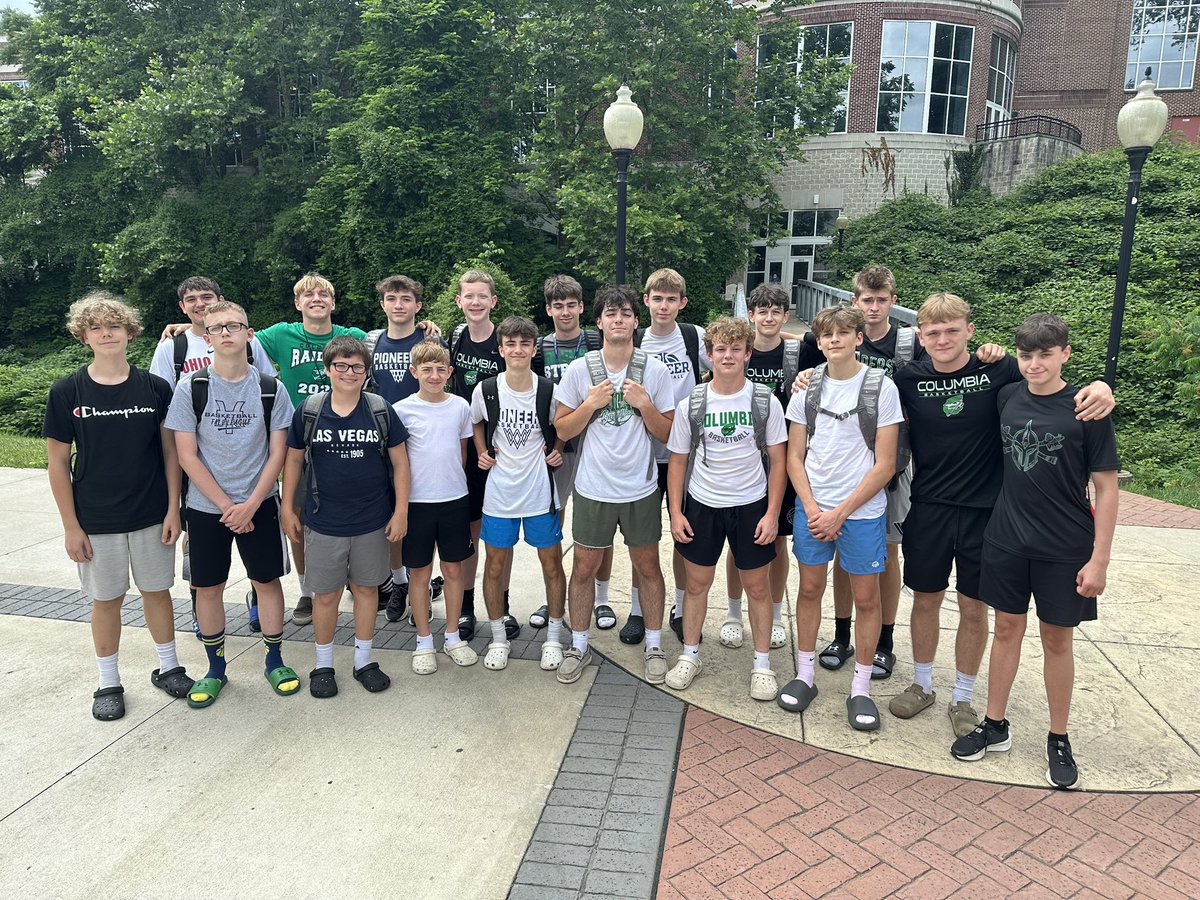Columbia Basketball (@_chsbasketball) on Twitter photo An absolutely fantastic three days of TEAM camp.
These young men continue to battle, grind and fight through adversity!
Extremely proud of this group of TEAM FIRST players.
Thank you <a href="/MC_Pioneerhoops/">Marietta College Basketball</a> for hosting us An absolutely fantastic three days of TEAM camp.
These young men continue to battle, grind and fight through adversity!
Extremely proud of this group of TEAM FIRST players.
Thank you <a href="/MC_Pioneerhoops/">Marietta College Basketball</a> for hosting us