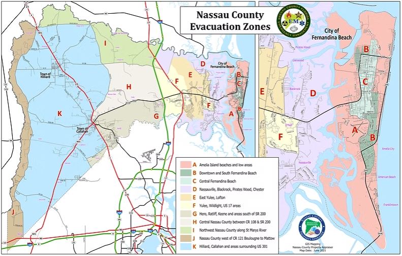 The Nassau County Property Appraiser has created an application that allows you to find your evacuation zone easily by simply adding your address. Find your evacuation zone today to begin preparing for hurricane season which began June 1st. 

experience.arcgis.com/experience/b8d…