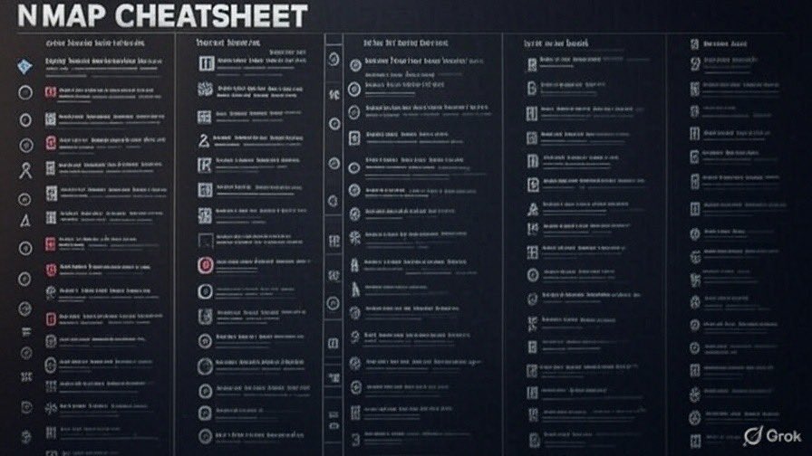 austeregrim's tweet image. Alright #h4x0rs here’s everything you need to know about getting into cybersecurity with an #nmap #chestsheet @_JohnHammond @1o57 

Please review yourself this was generated by AI, some commands may be incorrect.