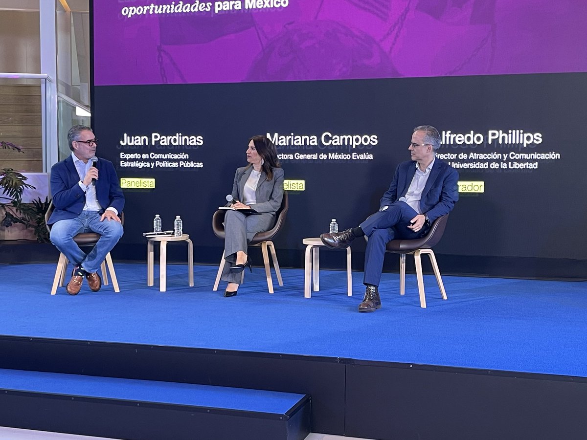 Aspen Institute México (@aspenmexico) on Twitter photo Estamos en el segundo panel de diálogo “Las Opciones y Oportunidades para México”
<a href="/mariana_c_v/">Mariana Campos</a> DG de <a href="/mexevalua/">México Evalúa</a> destaca dentro de su participación que “el sector privado es indispensable”
Sigue en vivo la transmisión:
youtube.com/live/cI4rH-IG3…
<a href="/Udelalibertad/">UL</a> Estamos en el segundo panel de diálogo “Las Opciones y Oportunidades para México”
<a href="/mariana_c_v/">Mariana Campos</a> DG de <a href="/mexevalua/">México Evalúa</a> destaca dentro de su participación que “el sector privado es indispensable”
Sigue en vivo la transmisión:
youtube.com/live/cI4rH-IG3…
<a href="/Udelalibertad/">UL</a>