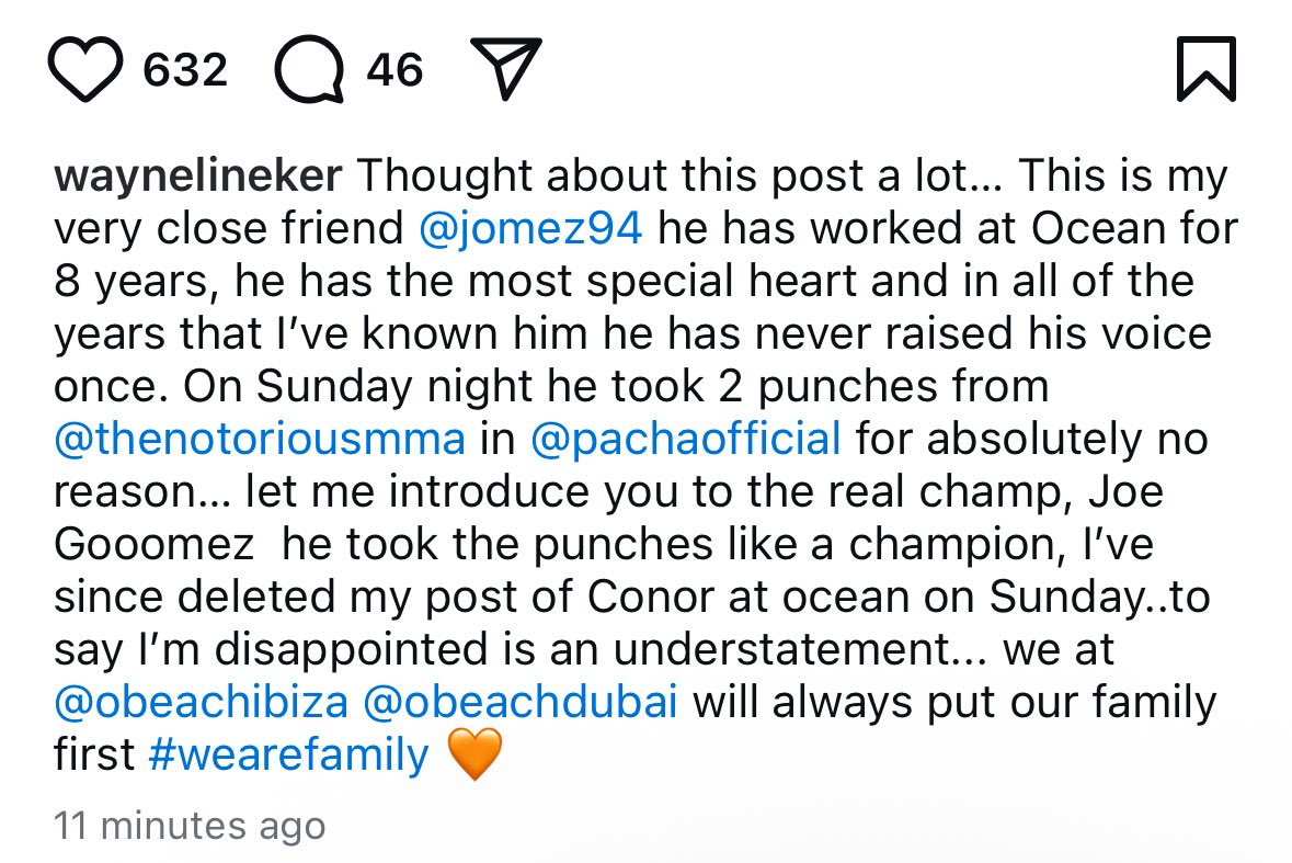 sportingminute's tweet photo. Do you know how much of a monumental cunt you must be for Wayne Lineker to turn his back on you as a celebrity for Ocean? https://t.co/wvAHy7JAK7