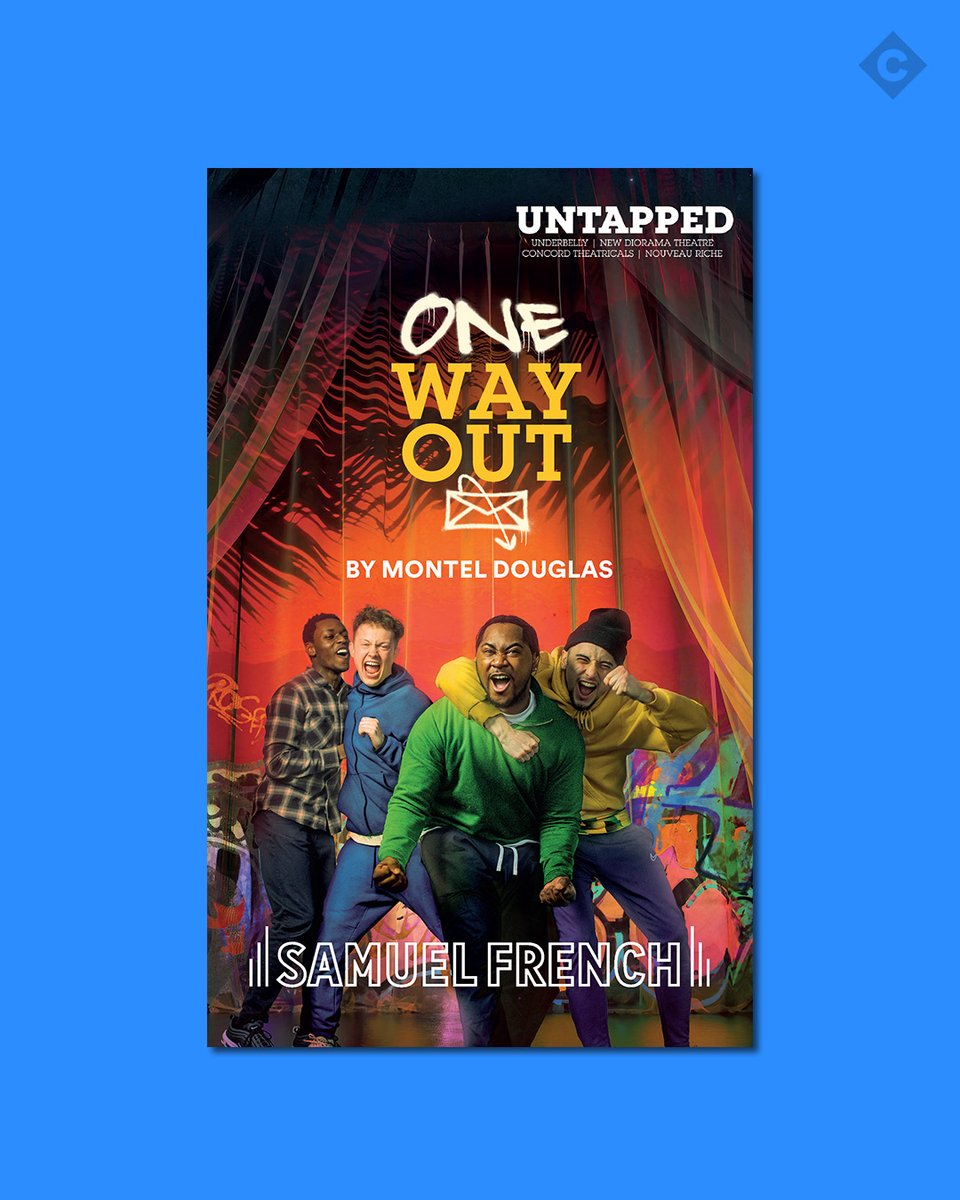 ConcordUKShows's tweet image. The @edfringe favourite and Untapped Award-winning One Way Out returns to London at @BrxHouseTheatre. @MontelDouglas' play is a touching coming-of-age story about identity, belonging and survival told through four best friends who are about to finish college. Watch this powerful…