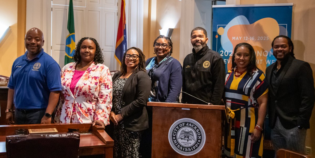 jxnplanning's tweet image. Economic Development Week 2025 highlighted the work of economic development professionals and the power of partnerships to move Jackson forward, celebrating growth, innovation, and collaboration.

#EcoDevWeek #GrowJackson #PartnershipsThatWork #JacksonMississippi