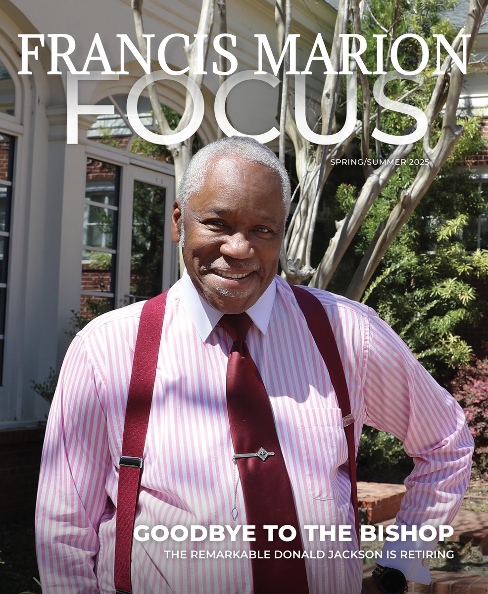 The Spring/Summer 2025 edition of the Francis Marion FOCUS alumni magazine is here! Check out the link below to read about new programs, campus changes, and what some of our students, faculty, and alumni have been up to.

Visit Here: fmarion.edu/alumni-magazin…